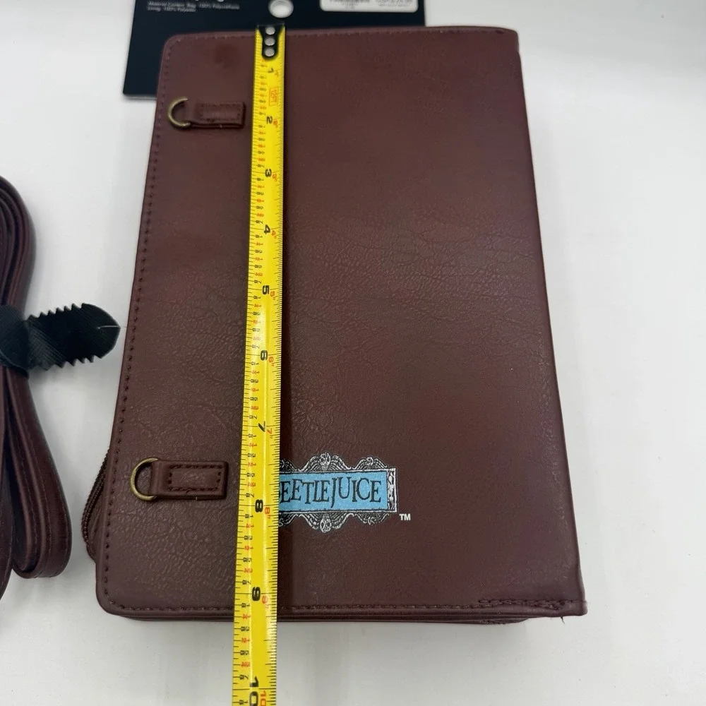 Beetlejuice Handbook for the Recently Deceased Crossbody Bag Purse NWT Satchel